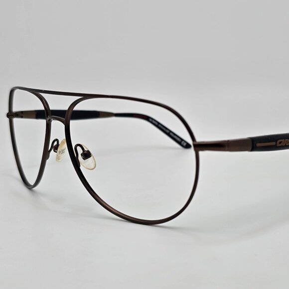 Carrera by Safilo Flexolite Eighth Wonder Matte Bronze Aviator Sunglasses Frame - Picture 1 of 12